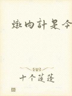 炖肉计是今海棠