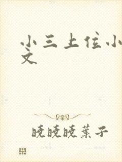 小三上位小说全文