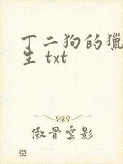 丁二狗的猎艳人生 txt