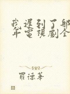 我迟到了那么多年电视剧全集免费