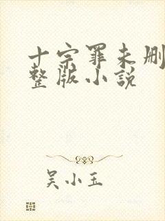 十宗罪未删减完整版小说