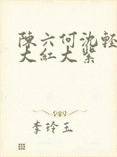 陈六何沈轻舞 大红大紫