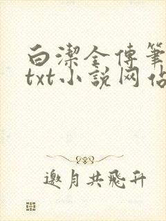 白洁全传笔趣阁txt小说网站在线阅读