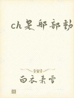 ch是哪部动漫