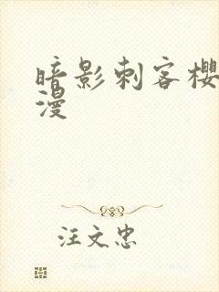 暗影刺客樱花动漫