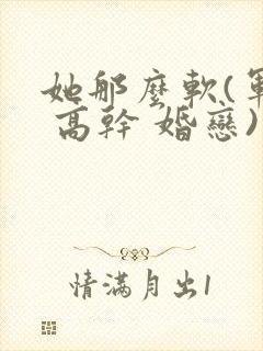 她那么软(军婚 高干 婚恋)完结