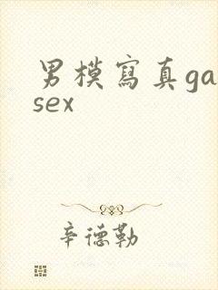 男模写真gaysex