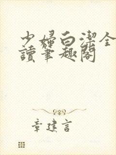 少妇白洁全文阅读笔趣阁封面