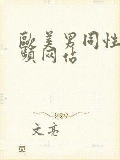 欧美男同性恋视频网站