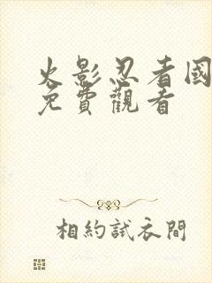 火影忍者国语版免费观看