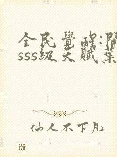 全民觉醒:开局sss级天赋叶白