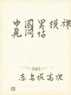 中国男模裸茎全见网站