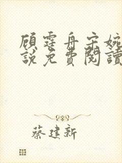 顾霆舟宋婉清小说免费阅读最新章节封面