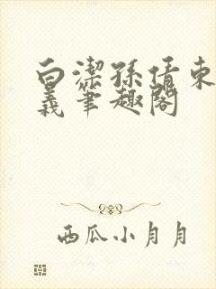 白洁孙倩东子高义笔趣阁封面