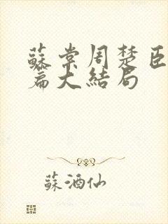 苏棠周楚臣番外篇大结局封面