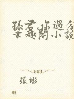 孙君,你过分了笔趣阁小说封面