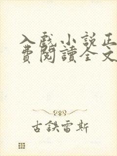 入戏小说正版免费阅读全文无弹窗