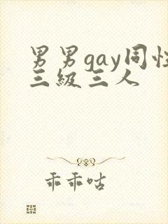 男男gay同性三级三人