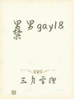 男男gay18禁封面