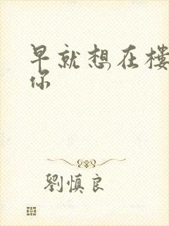 早就想在楼梯要你