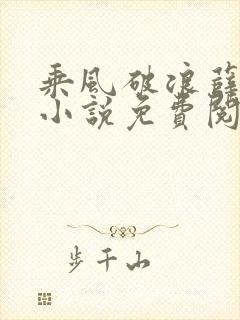 乘风破浪薛家良小说免费阅读笔趣阁