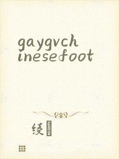 gaygvchinesefoot封面