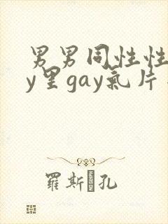 男男同性性gay里gay气片网站