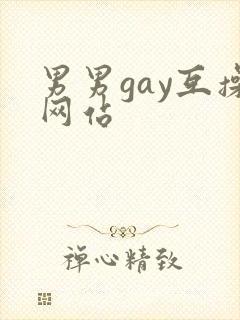 男男gay互操网站
