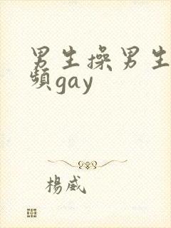男生操男生的视频gay
