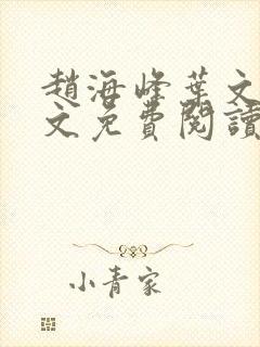 赵海峰叶文欣全文免费阅读笔趣阁