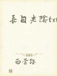 长日光阴txt