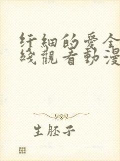 纤细的爱全集在线观看动漫