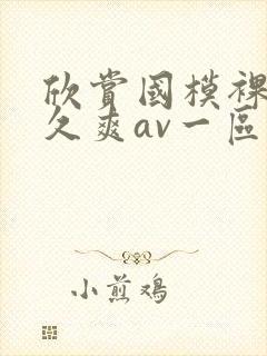 欣赏国模裸体久久爽av一区二区封面