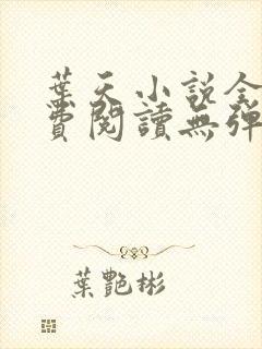 叶天小说全文免费阅读无弹窗