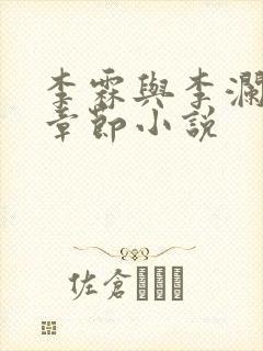 李霖与李澜最新章节小说