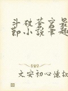 斗破苍穹最新章节小说笔趣阁无弹窗封面