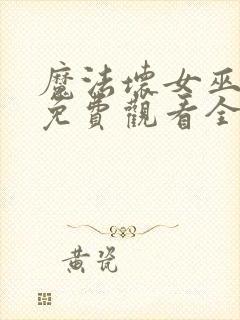 魔法坏女巫国语免费观看全集