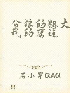 公狼的粗大挺进我的密道