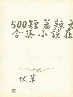 500短篇辣文合集小说在线阅读