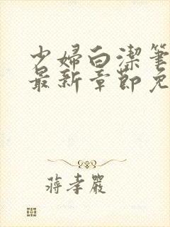 少妇白洁笔趣阁最新章节免费阅读封面