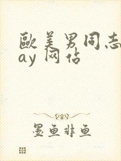 欧美男同志 gay 网站封面