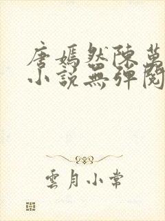 唐嫣然陈万里的小说无弹阅读