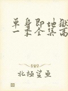 单身即地狱4第一季全集高清免费在线观看