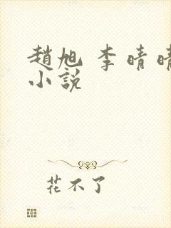 赵旭 李晴晴 小说