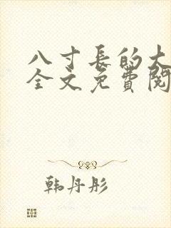 八寸长的大宝贝全文免费阅读