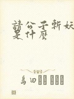 请公子斩妖结局是什么