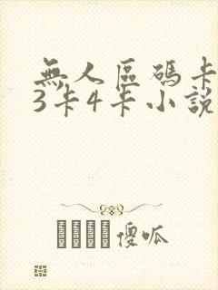 无人区码卡二卡3卡4卡小说