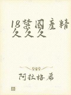 18禁国产精品久久久