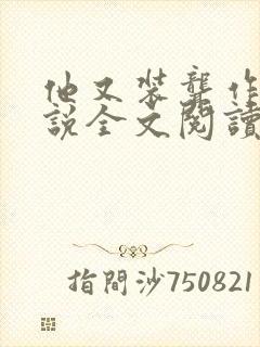 他又装聋作哑小说全文阅读免费