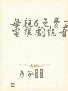 母亲6免费高清电视剧观看